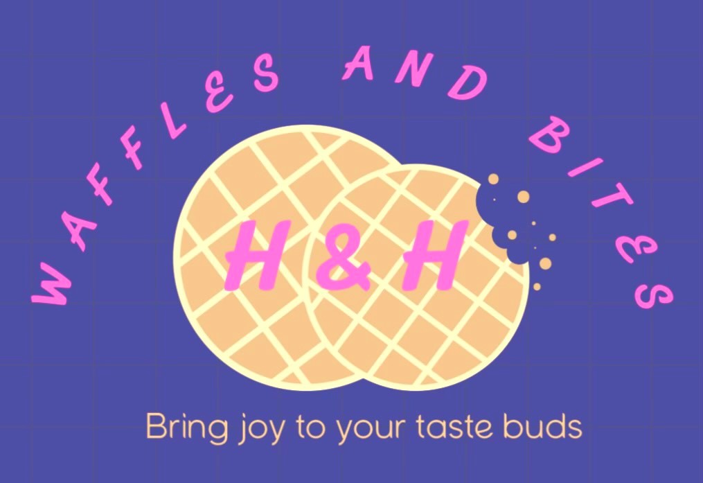 H & H Waffles and Bites Logo